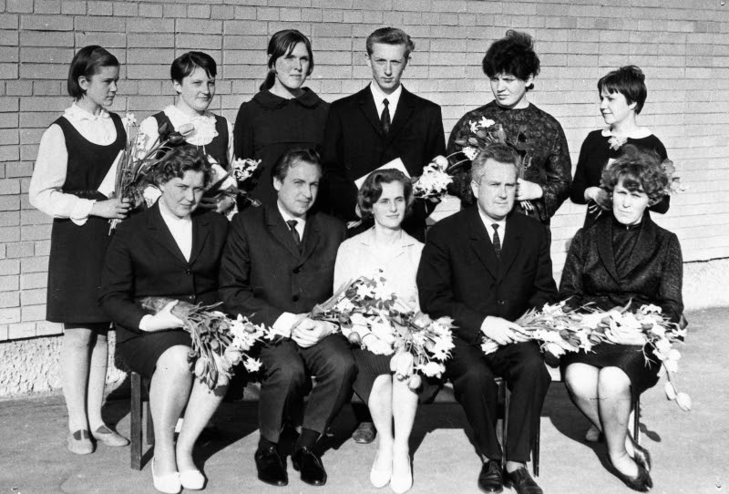 Kuressaare Muusikakooli 14. lend, 1968
