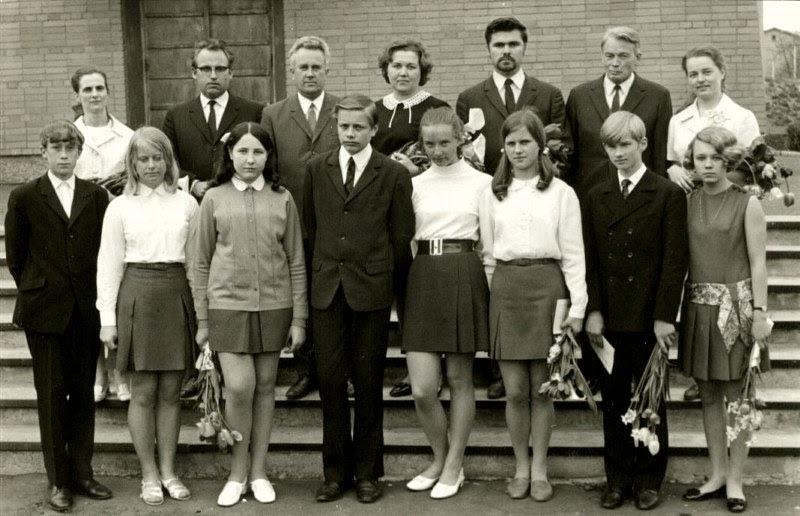 Kuressaare Muusikakooli 17. lend, 1971