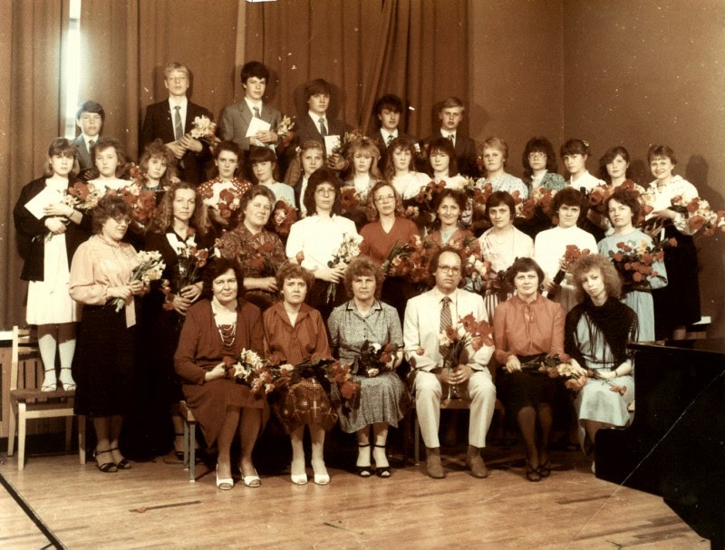 Kuressaare Muusikakooli 33. lend, 1987