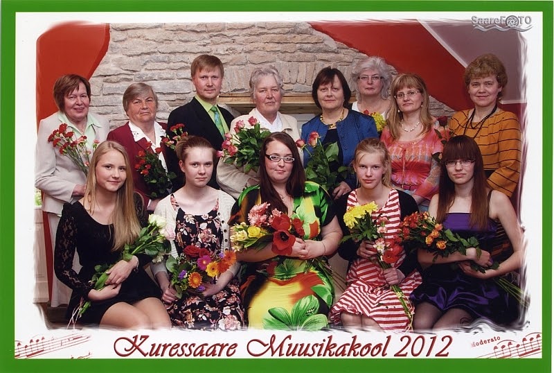 Kuressaare Muusikakooli 58. lend, 2012