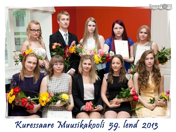 Kuressaare Muusikakooli 59. lend, 2013
