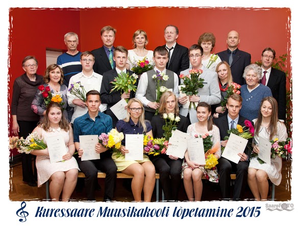 Kuressaare Muusikakooli 61. lend, 2015