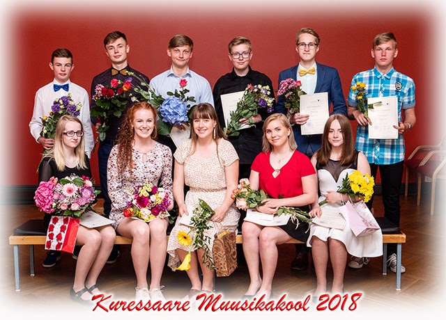 Kuressaare Muusikakooli 64. lend, 2018